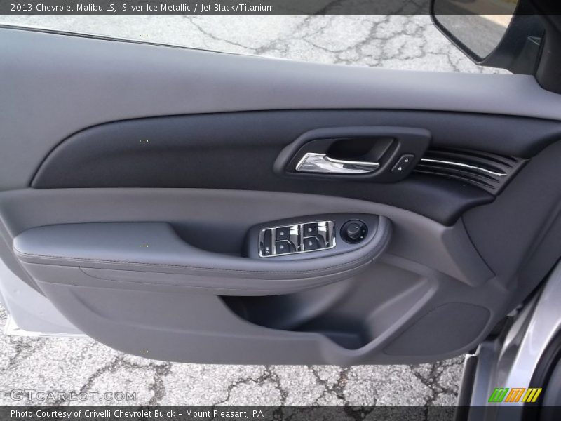 Silver Ice Metallic / Jet Black/Titanium 2013 Chevrolet Malibu LS
