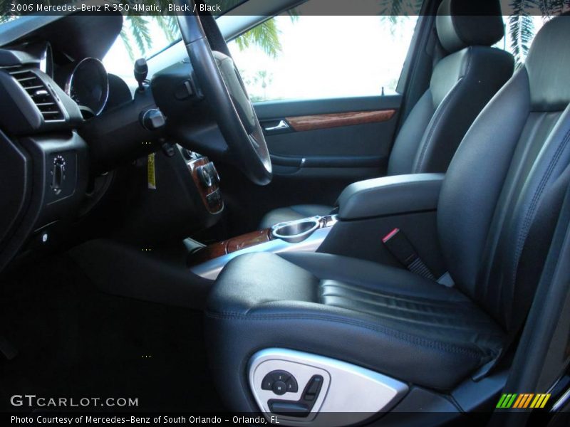Black / Black 2006 Mercedes-Benz R 350 4Matic
