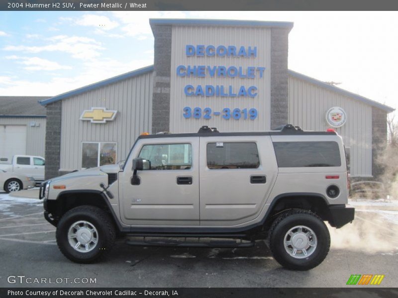 Pewter Metallic / Wheat 2004 Hummer H2 SUV