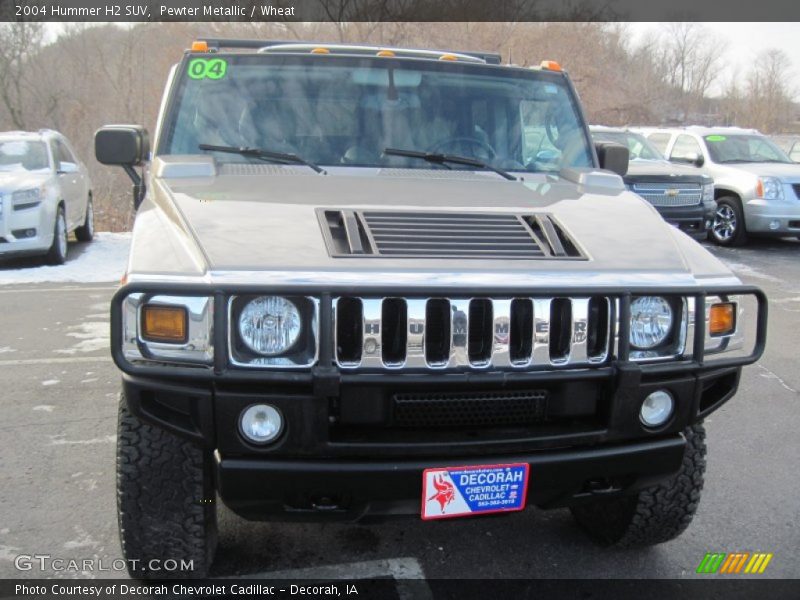 Pewter Metallic / Wheat 2004 Hummer H2 SUV