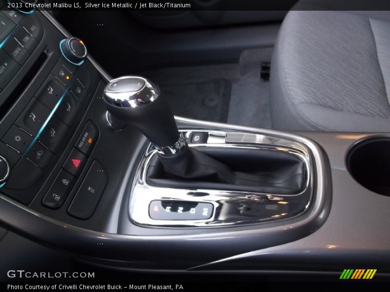 Silver Ice Metallic / Jet Black/Titanium 2013 Chevrolet Malibu LS