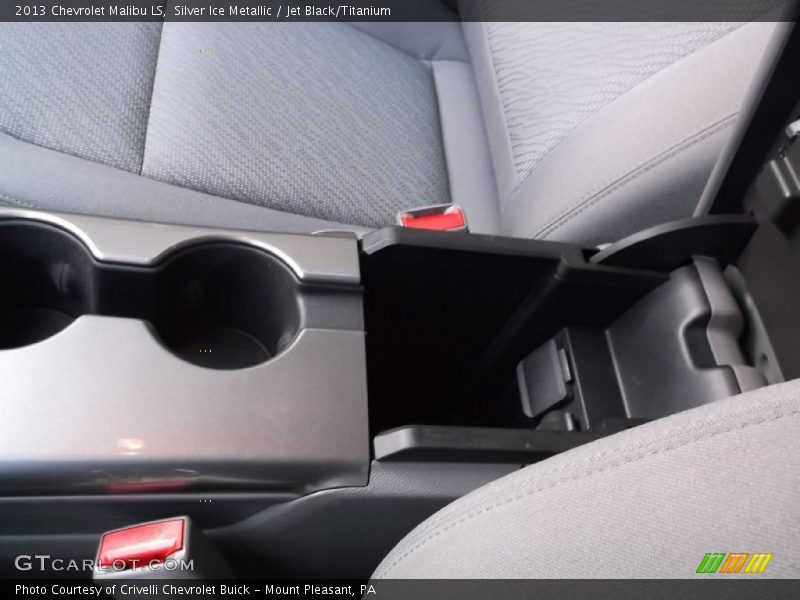 Silver Ice Metallic / Jet Black/Titanium 2013 Chevrolet Malibu LS