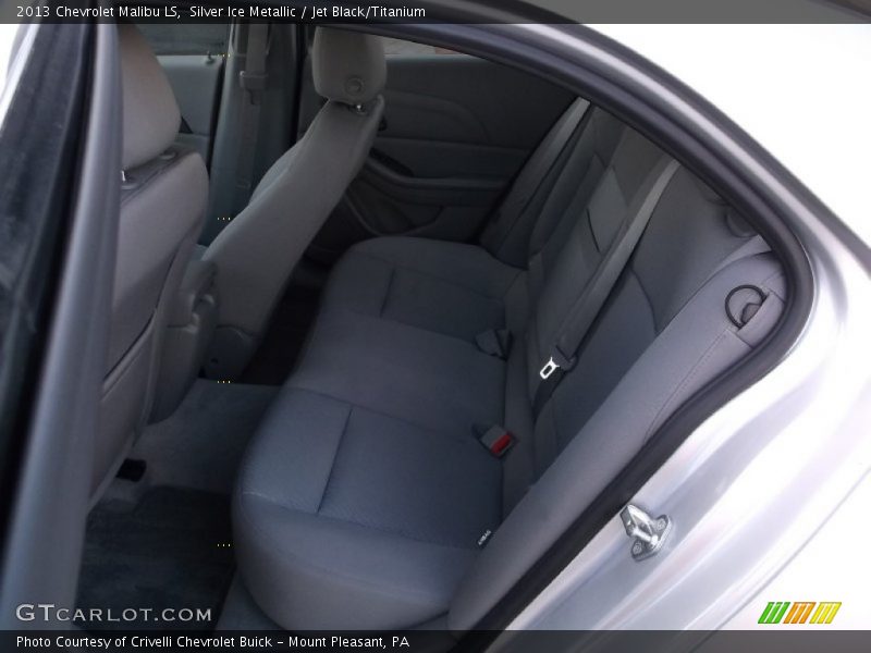 Silver Ice Metallic / Jet Black/Titanium 2013 Chevrolet Malibu LS
