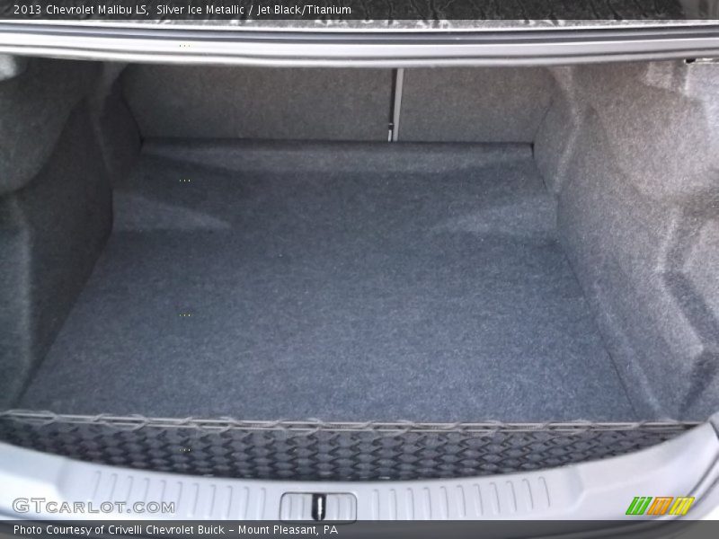 Silver Ice Metallic / Jet Black/Titanium 2013 Chevrolet Malibu LS