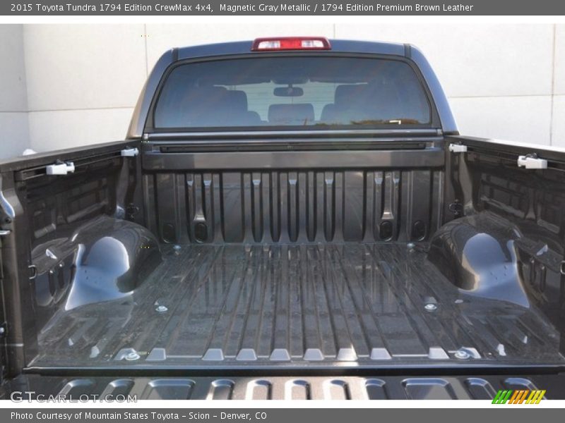 Magnetic Gray Metallic / 1794 Edition Premium Brown Leather 2015 Toyota Tundra 1794 Edition CrewMax 4x4