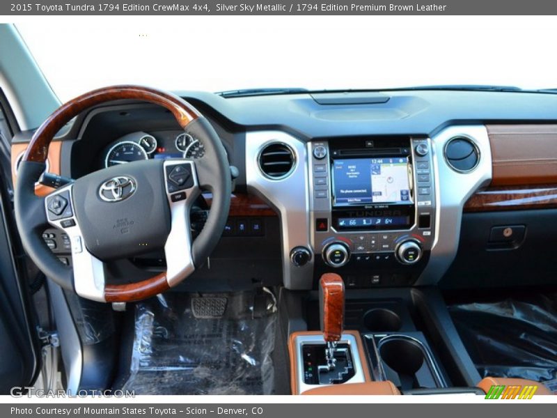 Dashboard of 2015 Tundra 1794 Edition CrewMax 4x4