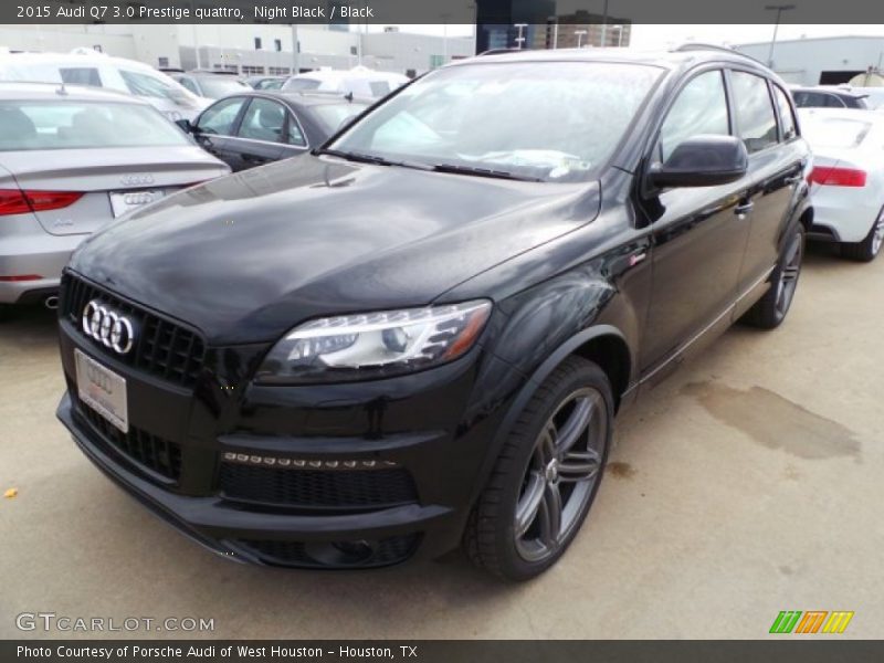 Night Black / Black 2015 Audi Q7 3.0 Prestige quattro
