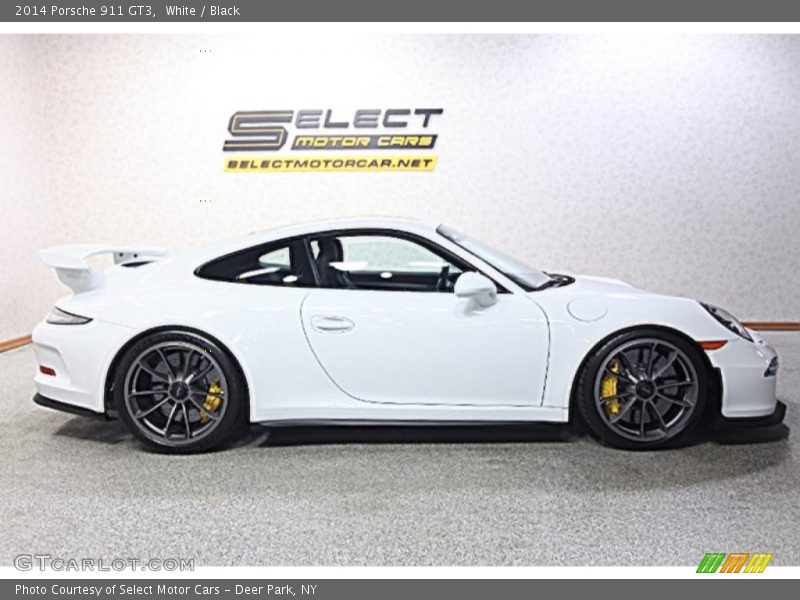 White / Black 2014 Porsche 911 GT3