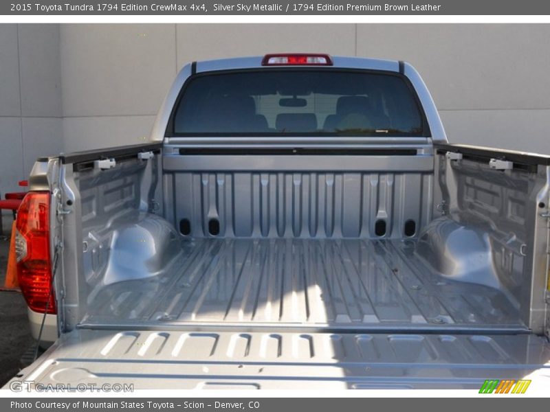 Silver Sky Metallic / 1794 Edition Premium Brown Leather 2015 Toyota Tundra 1794 Edition CrewMax 4x4