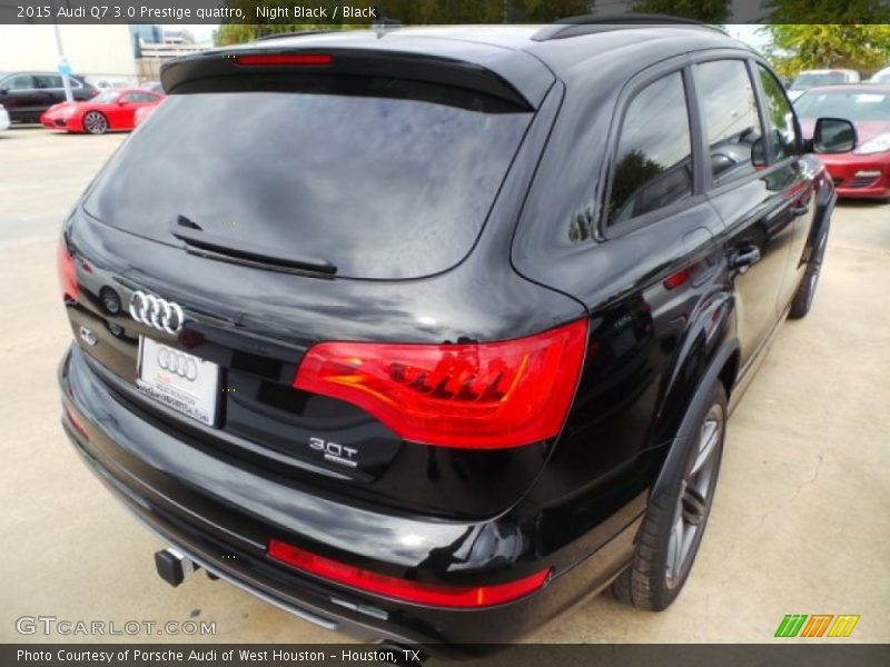 Night Black / Black 2015 Audi Q7 3.0 Prestige quattro