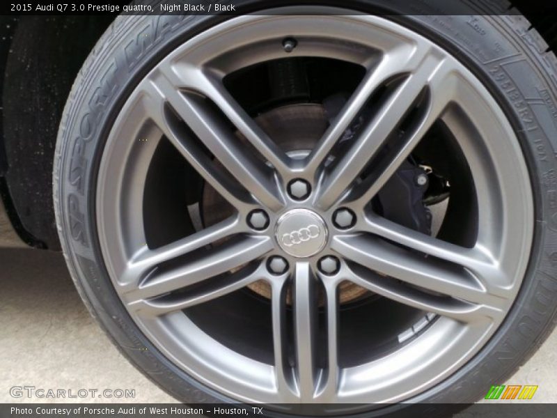 Night Black / Black 2015 Audi Q7 3.0 Prestige quattro