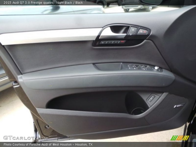 Night Black / Black 2015 Audi Q7 3.0 Prestige quattro