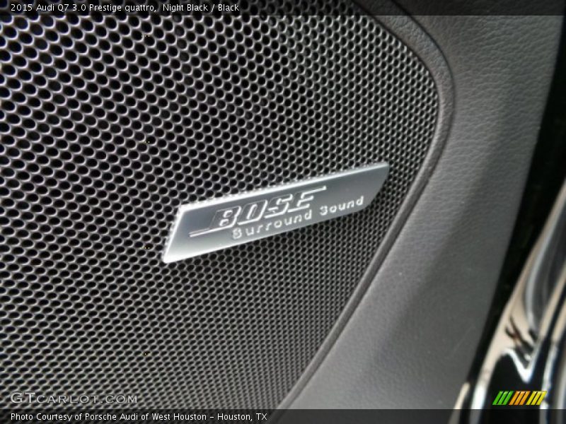 Night Black / Black 2015 Audi Q7 3.0 Prestige quattro
