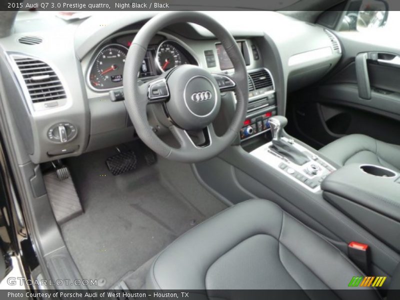 Night Black / Black 2015 Audi Q7 3.0 Prestige quattro