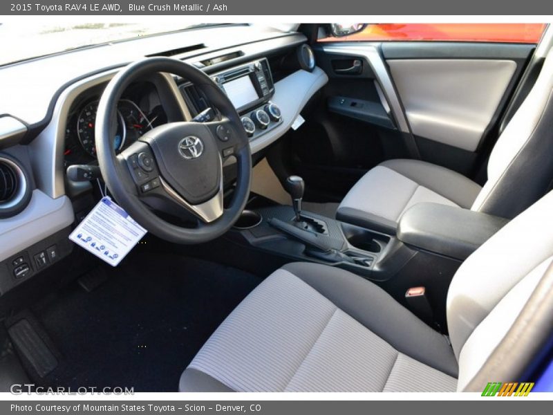 Ash Interior - 2015 RAV4 LE AWD 