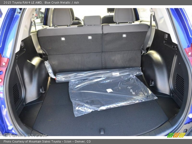 Blue Crush Metallic / Ash 2015 Toyota RAV4 LE AWD