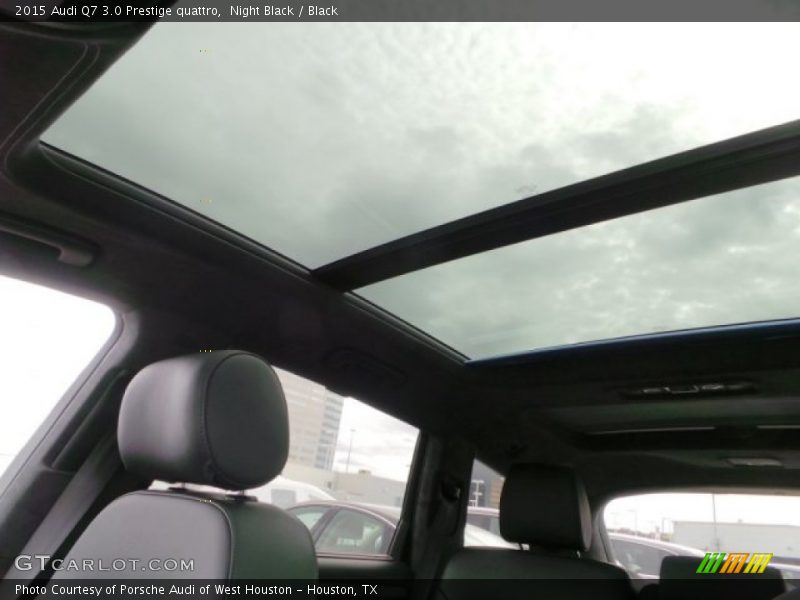 Night Black / Black 2015 Audi Q7 3.0 Prestige quattro