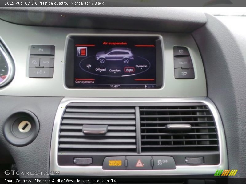 Night Black / Black 2015 Audi Q7 3.0 Prestige quattro