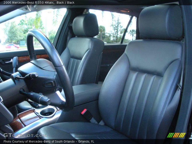 Black / Black 2006 Mercedes-Benz R 350 4Matic
