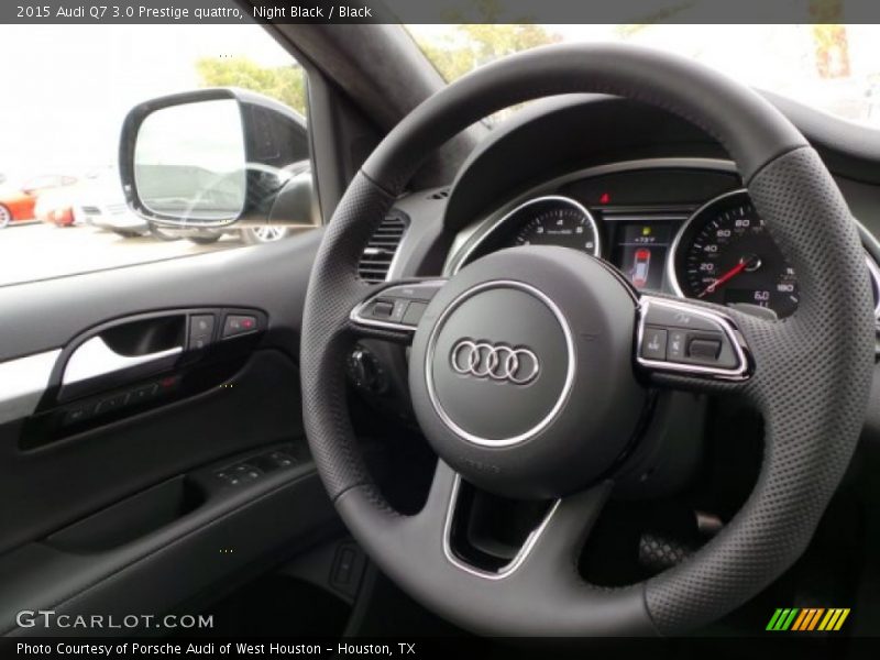 Night Black / Black 2015 Audi Q7 3.0 Prestige quattro