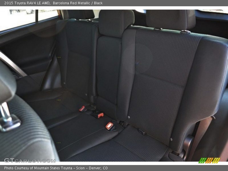 Barcelona Red Metallic / Black 2015 Toyota RAV4 LE AWD