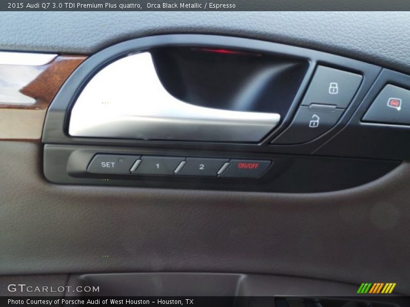 Orca Black Metallic / Espresso 2015 Audi Q7 3.0 TDI Premium Plus quattro