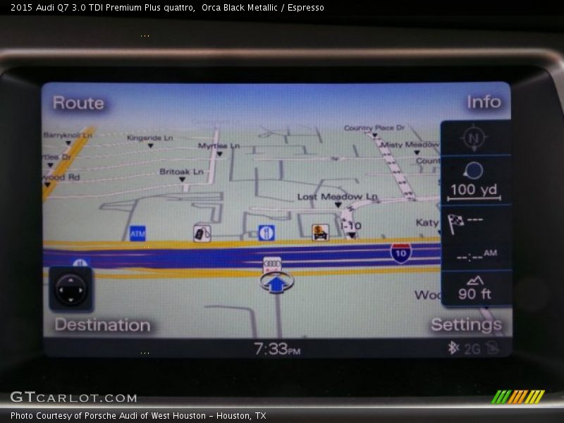 Navigation of 2015 Q7 3.0 TDI Premium Plus quattro