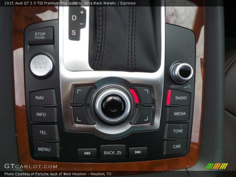 Orca Black Metallic / Espresso 2015 Audi Q7 3.0 TDI Premium Plus quattro