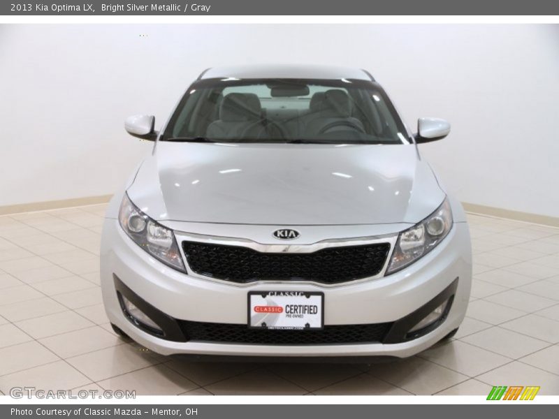 Bright Silver Metallic / Gray 2013 Kia Optima LX
