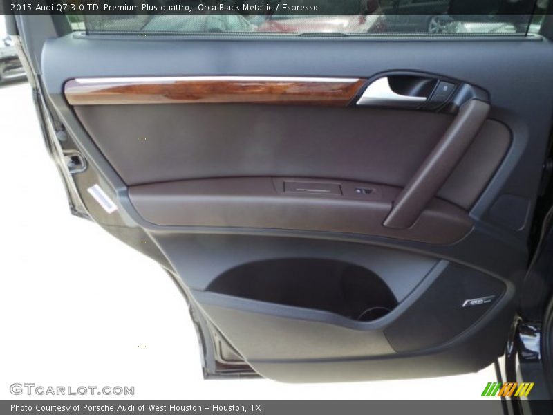 Orca Black Metallic / Espresso 2015 Audi Q7 3.0 TDI Premium Plus quattro