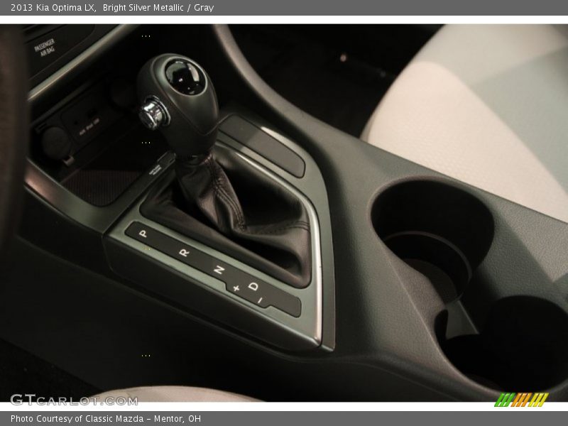 Bright Silver Metallic / Gray 2013 Kia Optima LX
