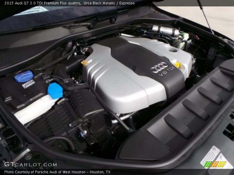  2015 Q7 3.0 TDI Premium Plus quattro Engine - 3.0 Liter TDI DOHC 24-Valve Turbo-Diesel V6