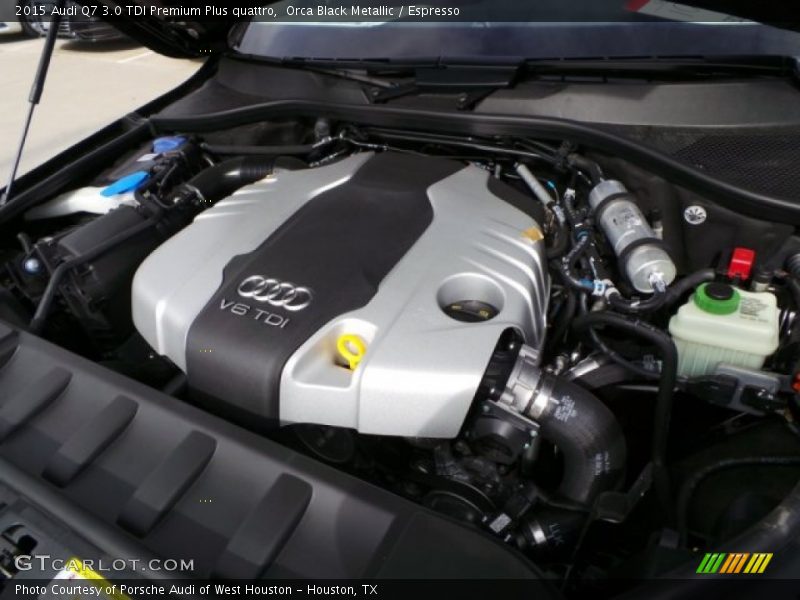  2015 Q7 3.0 TDI Premium Plus quattro Engine - 3.0 Liter TDI DOHC 24-Valve Turbo-Diesel V6