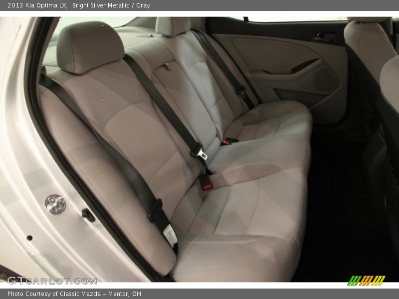 Bright Silver Metallic / Gray 2013 Kia Optima LX