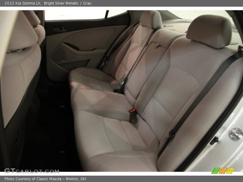 Bright Silver Metallic / Gray 2013 Kia Optima LX