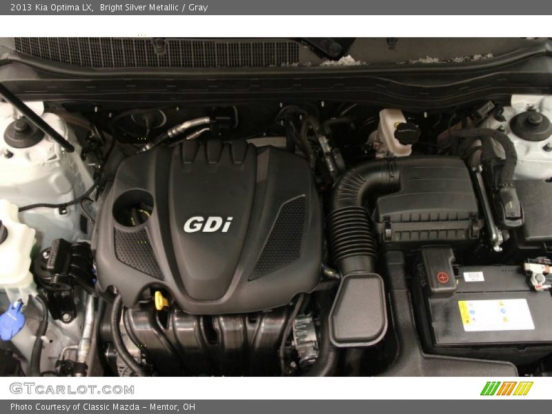 Bright Silver Metallic / Gray 2013 Kia Optima LX