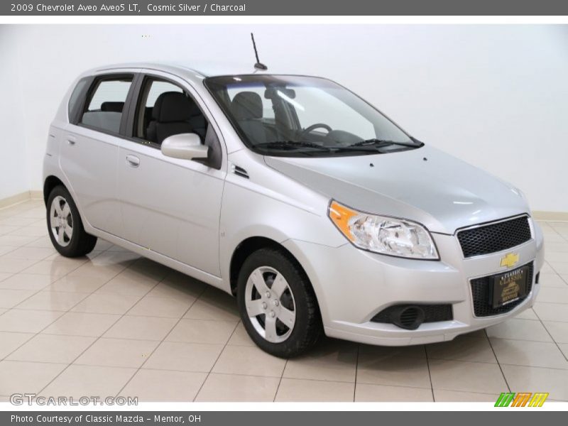 Cosmic Silver / Charcoal 2009 Chevrolet Aveo Aveo5 LT