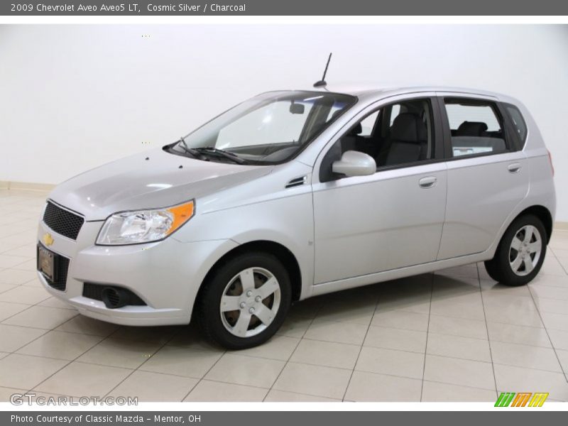 Cosmic Silver / Charcoal 2009 Chevrolet Aveo Aveo5 LT