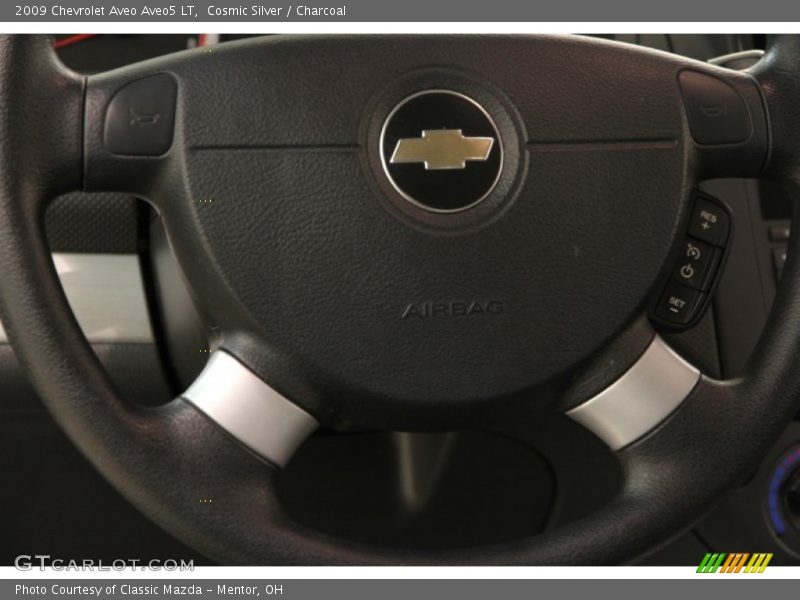 Cosmic Silver / Charcoal 2009 Chevrolet Aveo Aveo5 LT