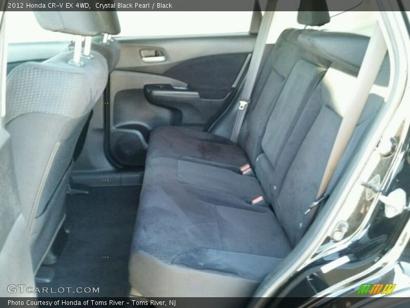 Crystal Black Pearl / Black 2012 Honda CR-V EX 4WD