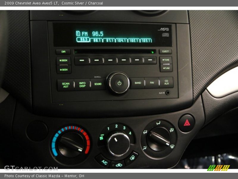 Controls of 2009 Aveo Aveo5 LT