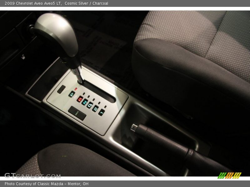 Cosmic Silver / Charcoal 2009 Chevrolet Aveo Aveo5 LT