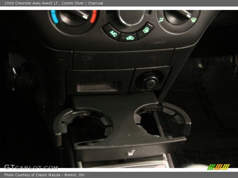 Cosmic Silver / Charcoal 2009 Chevrolet Aveo Aveo5 LT