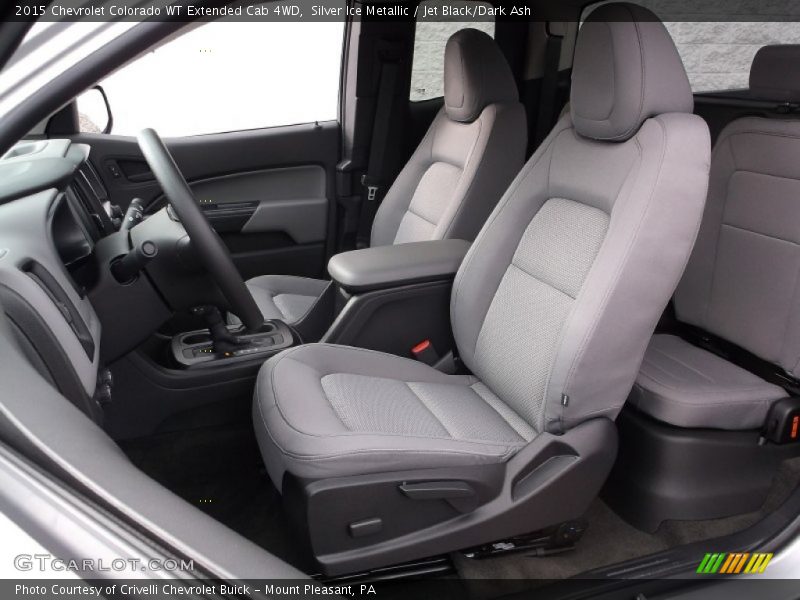 Front Seat of 2015 Colorado WT Extended Cab 4WD