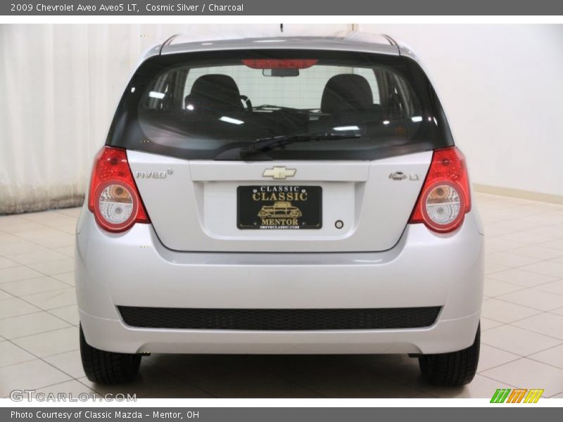Cosmic Silver / Charcoal 2009 Chevrolet Aveo Aveo5 LT