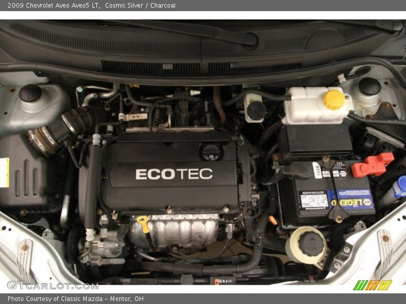  2009 Aveo Aveo5 LT Engine - 1.6 Liter DOHC 16-Valve VVT Ecotec 4 Cylinder