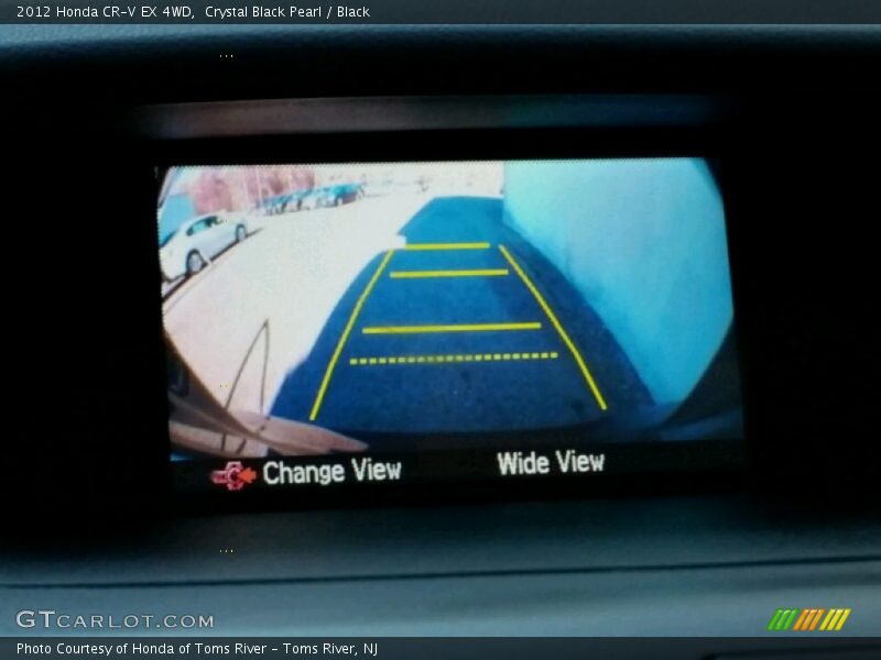Crystal Black Pearl / Black 2012 Honda CR-V EX 4WD