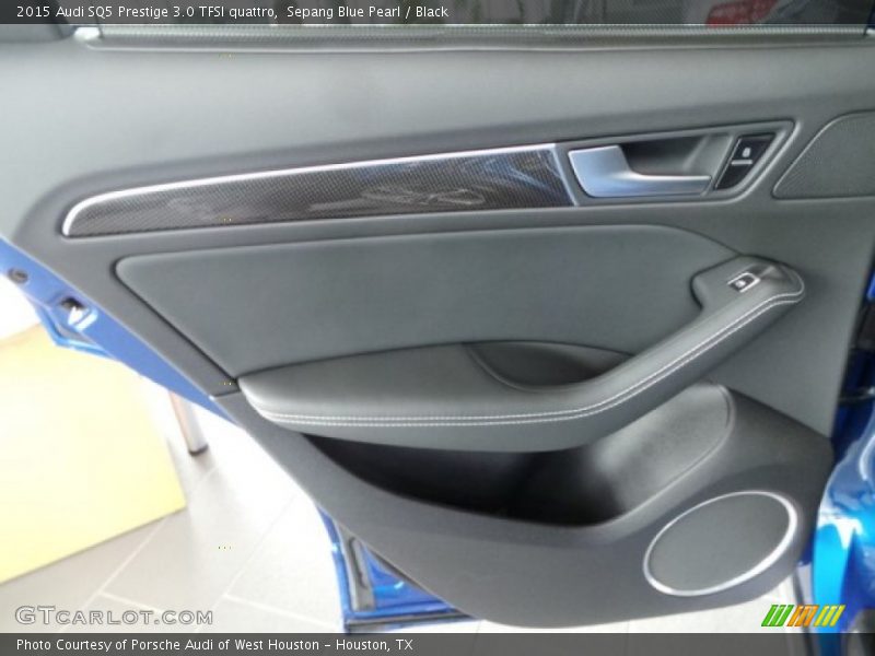Sepang Blue Pearl / Black 2015 Audi SQ5 Prestige 3.0 TFSI quattro