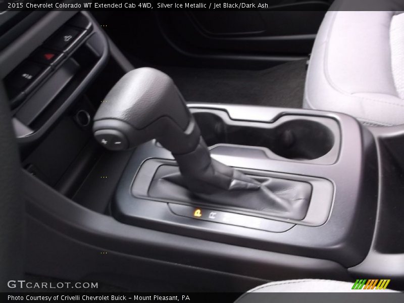 Silver Ice Metallic / Jet Black/Dark Ash 2015 Chevrolet Colorado WT Extended Cab 4WD