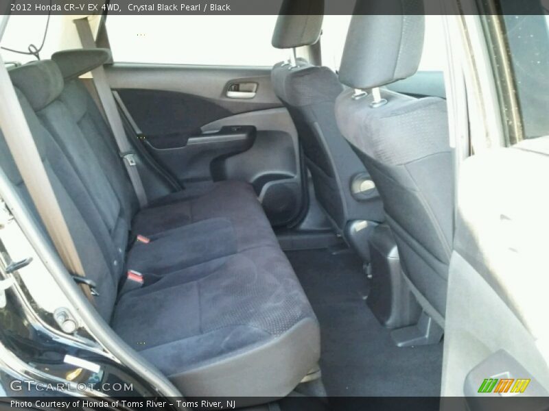 Crystal Black Pearl / Black 2012 Honda CR-V EX 4WD